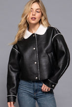Bomber Babe Leather Jacket
