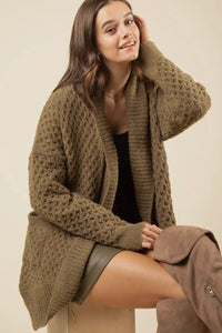 By The Fire Cardigan Sweater (2 Colors)