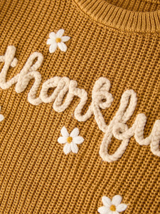 Lil Thankful Daisy Sweater