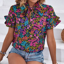 Floral Frills Top