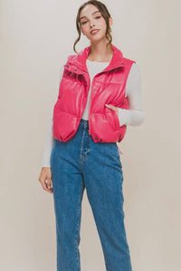 Shiny Things Puffer Vest