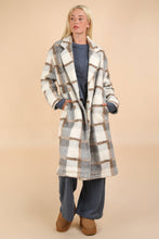 Pretty In Plaid Sherpa Coat