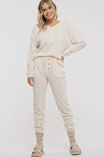 Sweet Dreams Waffle Pajama Set