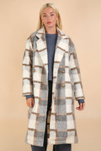 Pretty In Plaid Sherpa Coat