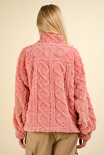 Feelin' Fuzzy Fleece Cable Jacket