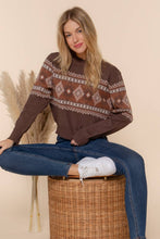 Jackie Jacquard Sweater