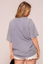 Fringed & Faded Tee (2 Colors)