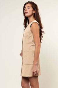Crushin' It Corduroy Mini Dress (2 Colors)