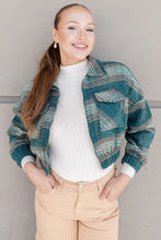 Envy Plaid Crop Jacket