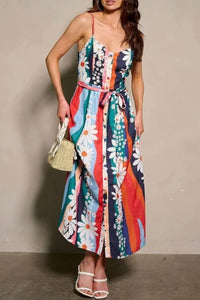 Bright Blooms Summer Dress