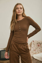 Harvest Henley Top (2 Colors)