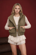 Fall, Please Puffer Vest (3 Colors)