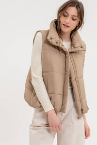 Puffed Up Puffer Vest (3 Colors)