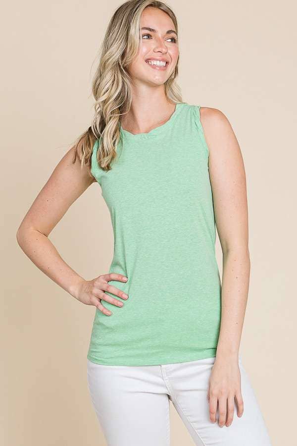 All Twisted Up Tank (4 Colors)