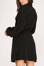 Fallin' For it Shirt Dress