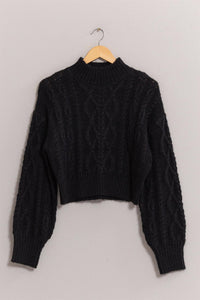 Cuddle Bug Crop Sweater