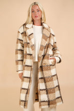 Pretty In Plaid Sherpa Coat