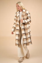 Pretty In Plaid Sherpa Coat