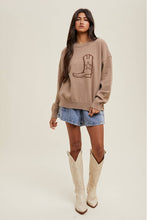 Give 'Em The Boot Sweater