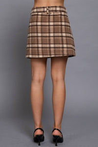 Pretty In Plaid Mini Skirt (2 Colors)