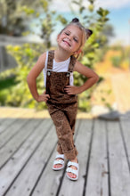 Lil Leopard Love Overalls
