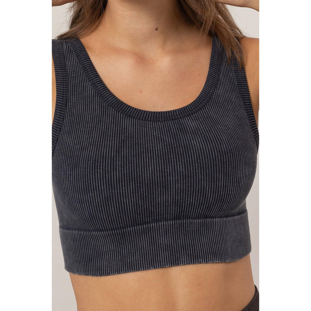 Mineral Wash Bra Top