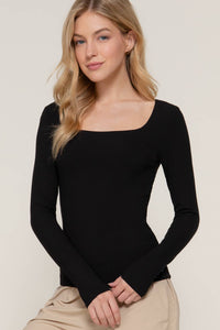 Squared Up Long Sleeve Tee (5 Colors)
