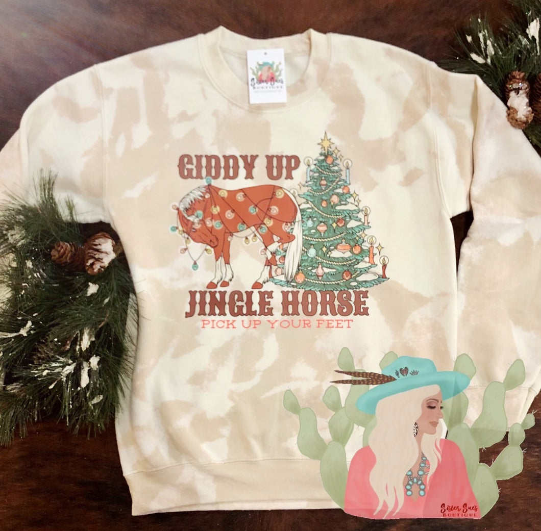 Jingle Horse Christmas Sweatshirt