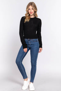 On Cable Sweater