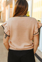 Giddy Up Ruffle Sleeve Top