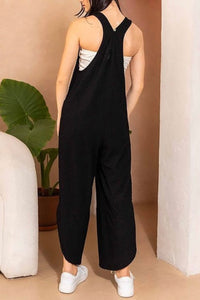 Textured Terry Jumpsuit