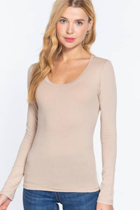 Gimme The Scoop Basic Top (3 Colors)