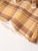 Lil Pumpkin Plaid Jeans