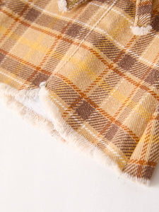 Lil Pumpkin Plaid Jeans