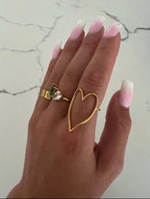 Heart Of Gold Ring