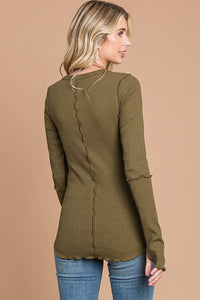 Hitchhiker Ribbed Long Sleeve