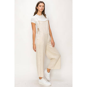 Summer Vibin' Overall Jumpsuit (2 Colors)