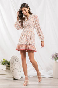 Boho Border Dress