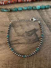 Splash Of Turquoise Navajo Pearl Bracelet