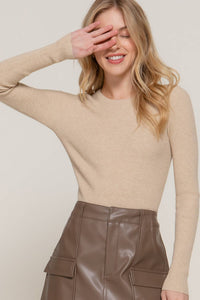 All Business Ribbed Sweater