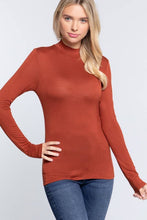 More Layers Mock Neck Top (4 Colors)
