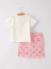 Lil Faith Over Fear Skirt Set