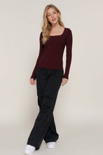 Squared Up Long Sleeve Tee (5 Colors)