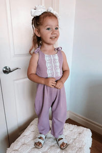 Lil Lavender & Lace Jumpsuit