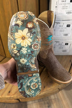 Tin Haul Brown Scrollwork Boots