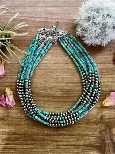 Heishi Navajo Bead Necklace