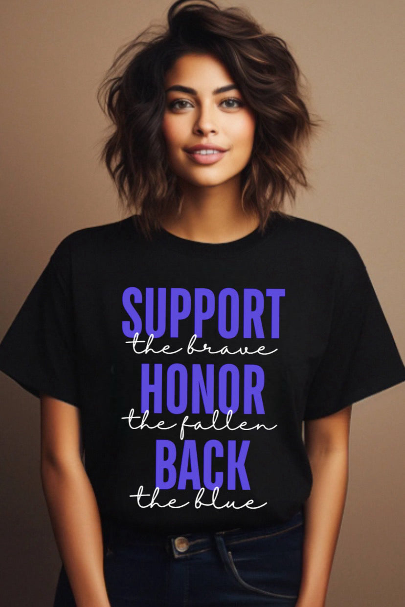 Support The Brave Tee