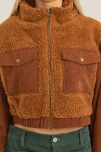 Corduroy Teddy Bear Jacket
