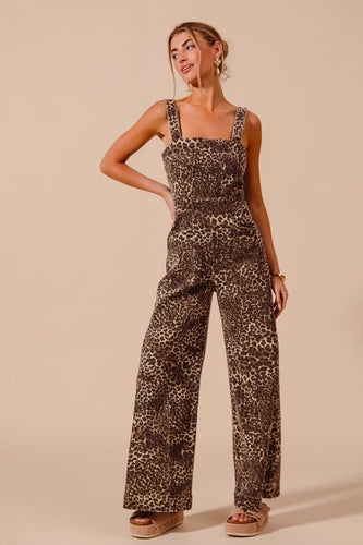 Fierce N' Fun Leopard Jumpsuit
