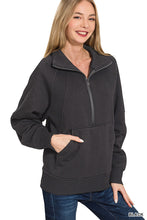 Kangaroo Half Zip Sweatshirt (3 Colors)